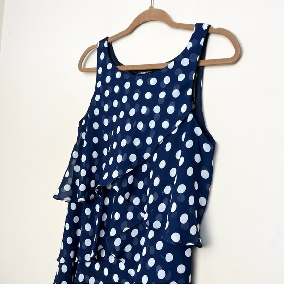 ROBERT LOUIS Trapeze & Swing Polka Dot Dress - Picture 2 of 6